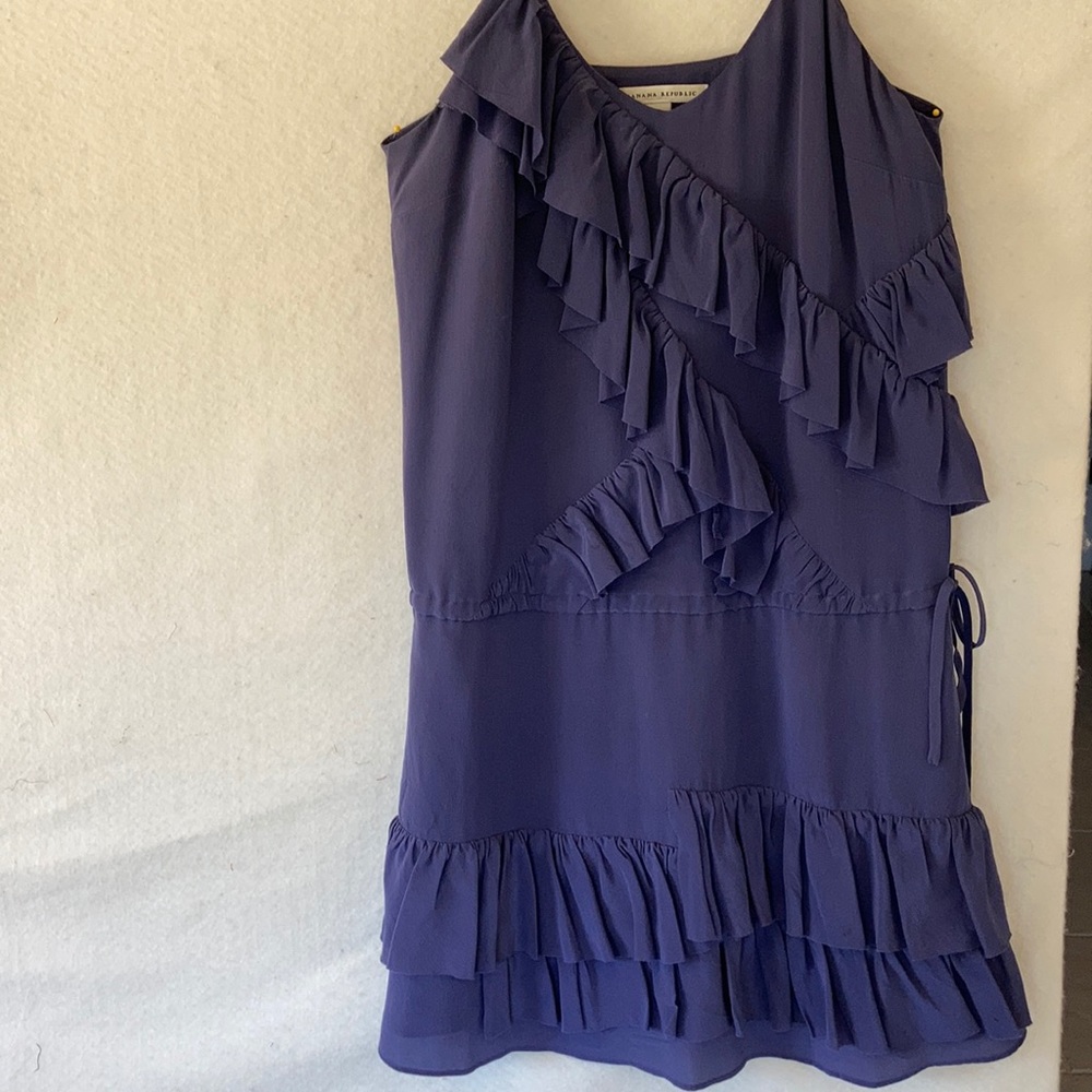 Silk Ruffle Dress - Picture 12 of 12